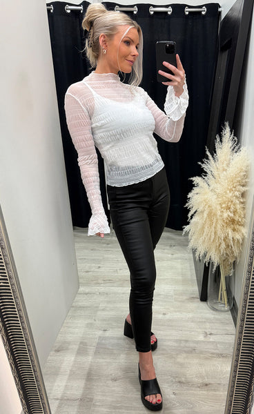 Simone blouse - white