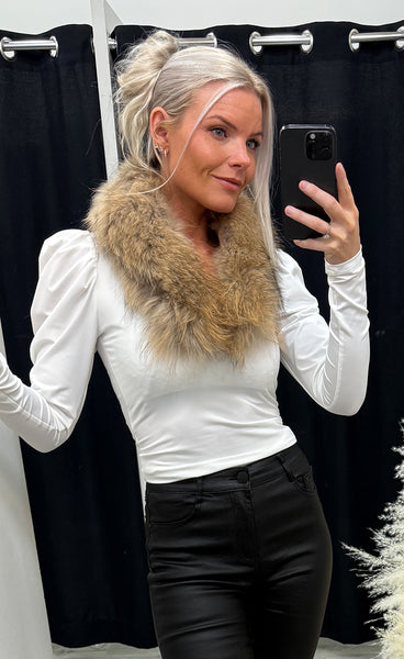 Loðkragi 9 - brown mix