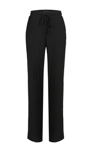 Natalia straight pants - black