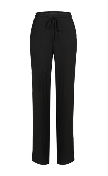 Natalia straight pants - black
