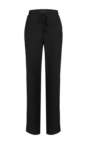 Natalia straight pants - black