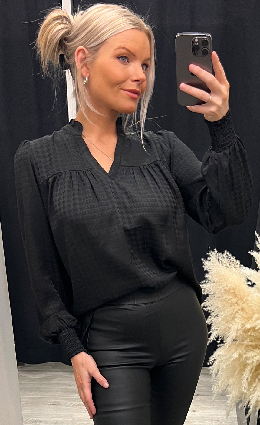 Abby blouse - black