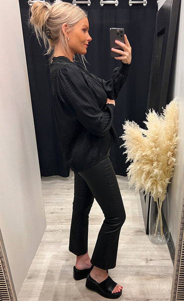 Abby blouse - black