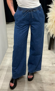 Jolene elena pants - mid blue wash