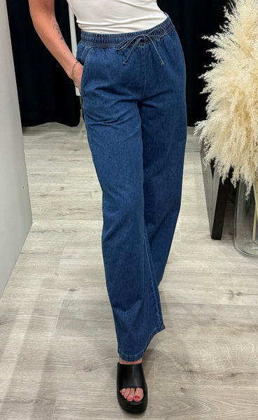 Jolene elena pants - mid blue wash