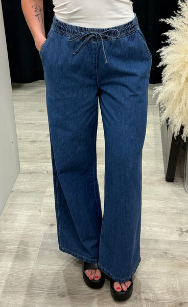 Jolene elena pants - mid blue wash