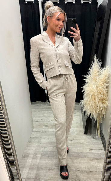 Pennie ginia blazer - sand
