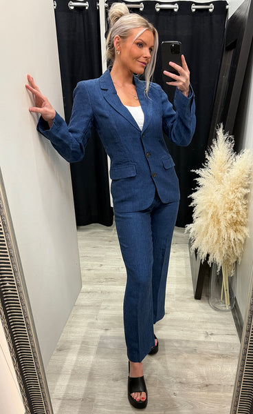 Naira claritta blazer - oceana