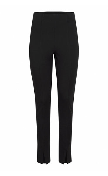 Parrin slit leggings - black