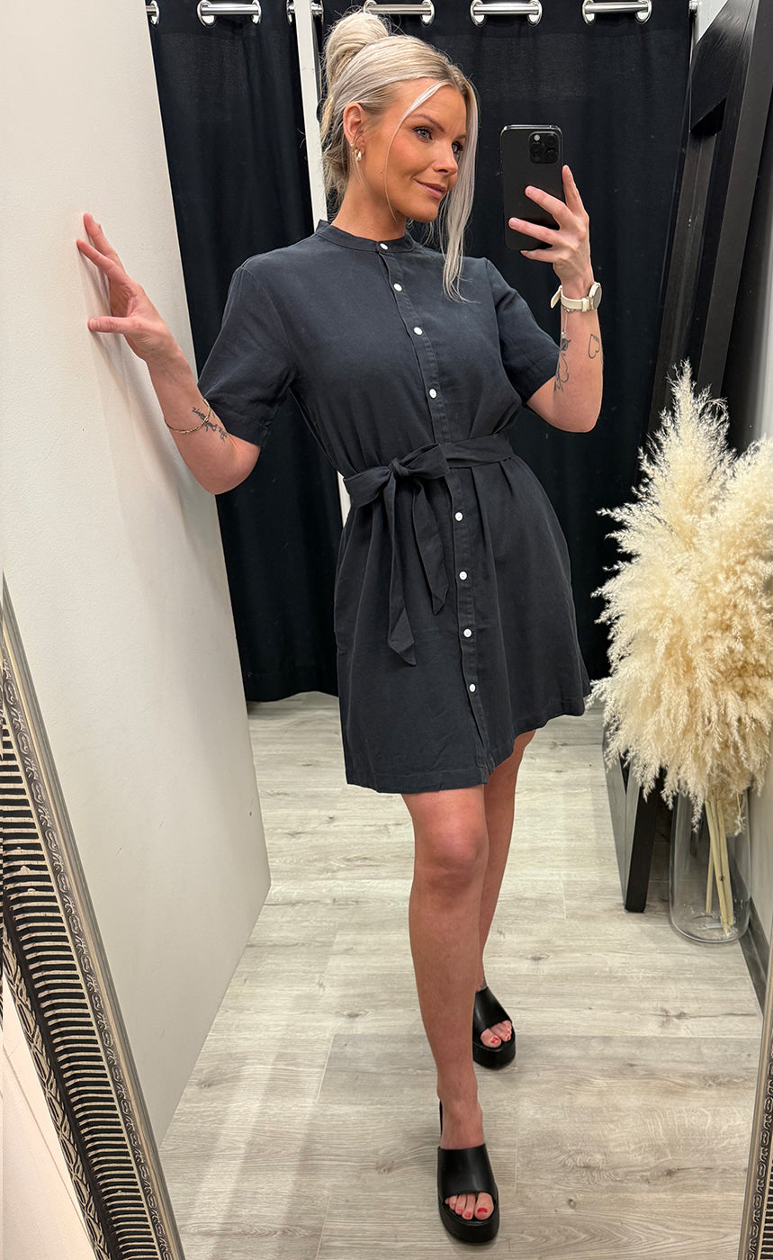 Pennie ginia shirt dress - phantom