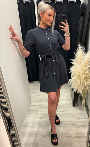 Pennie ginia shirt dress - phantom