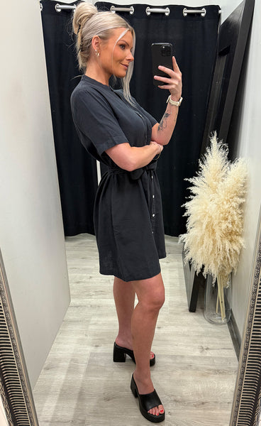 Pennie ginia shirt dress - phantom