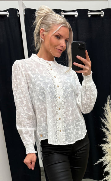 PREPAIR Dania blouse - off white