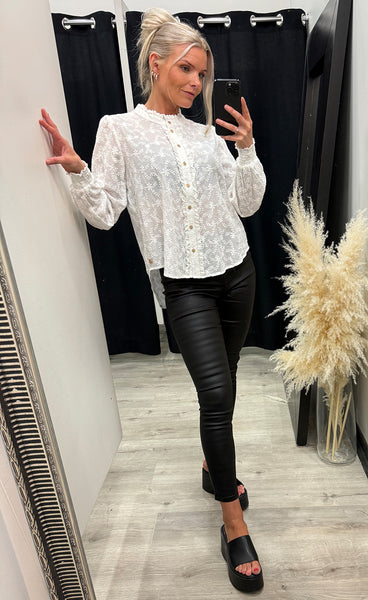 PREPAIR Dania blouse - off white