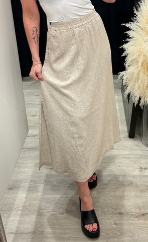 Pennie ginia HW skirt - sand