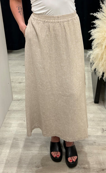 Pennie ginia HW skirt - sand