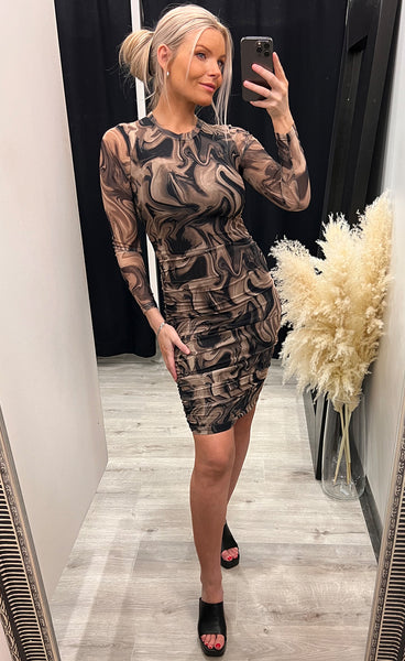 Hailey dress - taupe