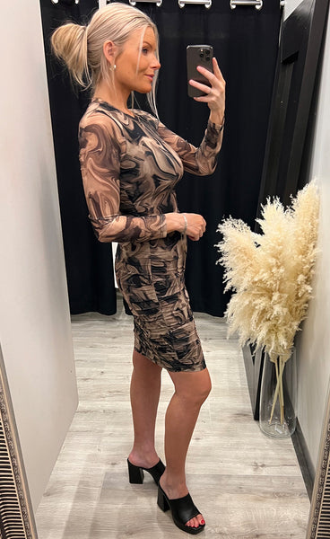 Hailey dress - taupe