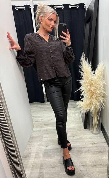 PREPAIR Portia blouse - brown
