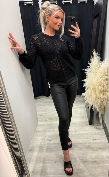 Oda cardigan 1 - black