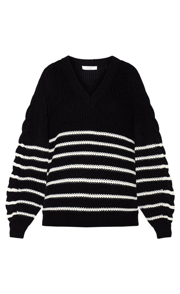 Miba pullover - black/white