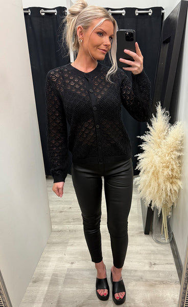 Oda cardigan 1 - black