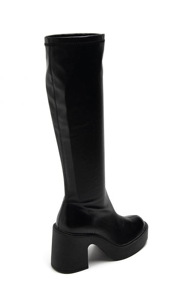 Stretch stígvél 9529 - black