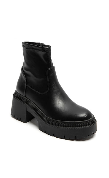 Stretch ökklaskór 9670 - black