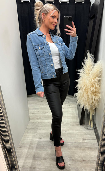 Denima jacket 1 - light blue denim