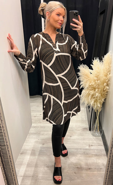 Gita dress 2 - black mix