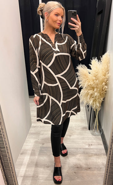 Gita dress 2 - black mix