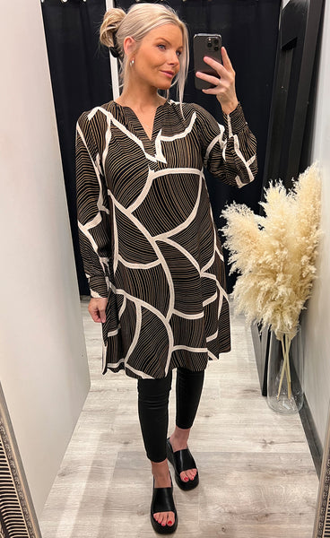 Gita dress 2 - black mix