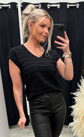 Sinja top 1 - black