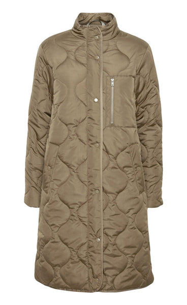 Esquilt jacket - oxford tan