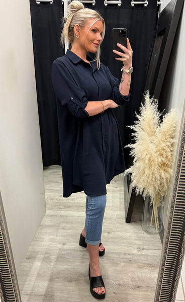Sally shirt - navy
