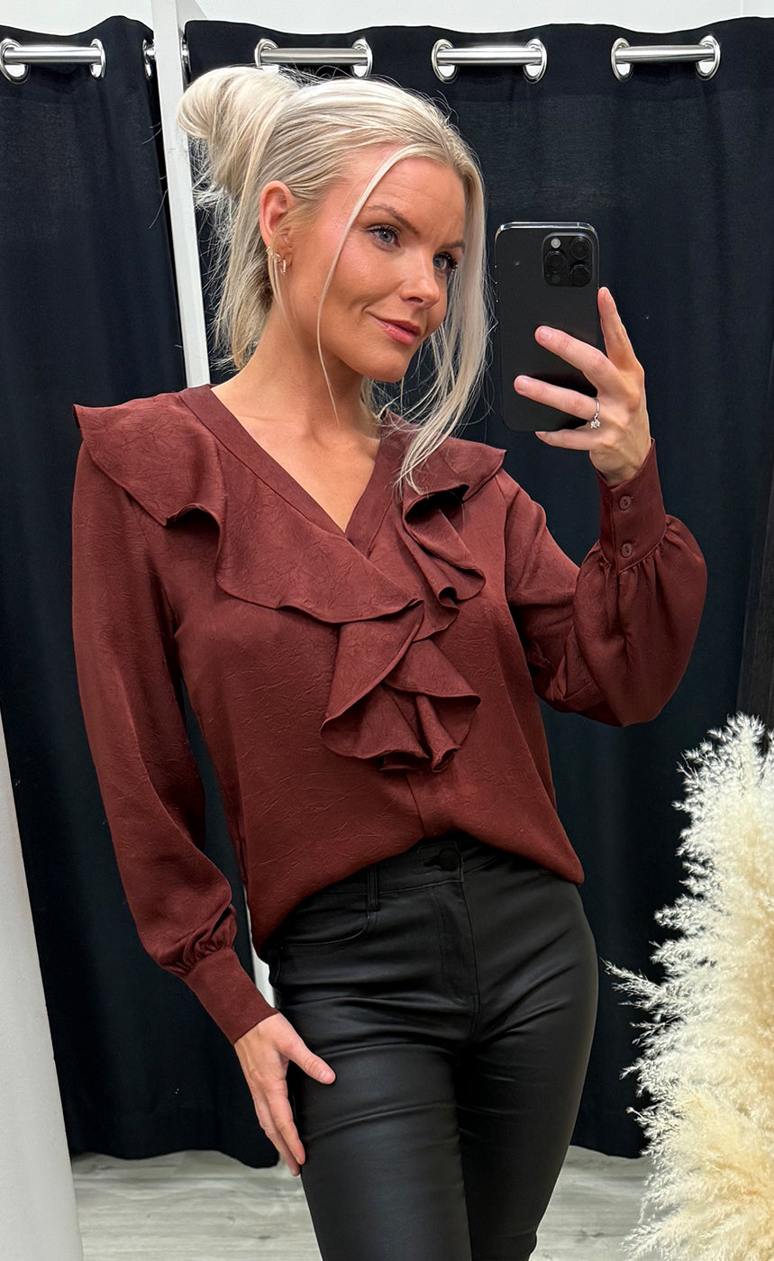 Ella blouse 356 - wine