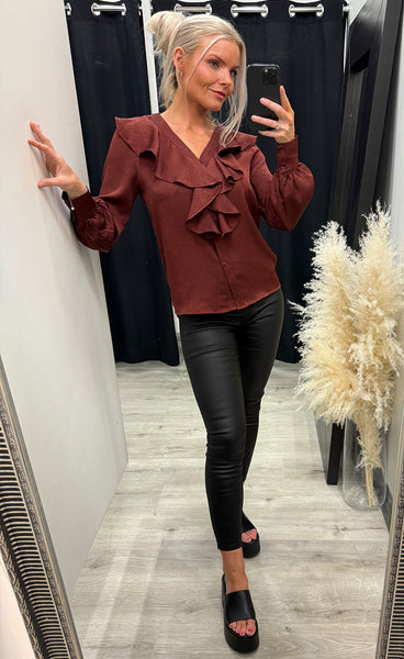 Ella blouse 356 - wine