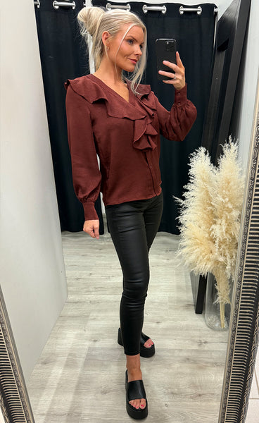 Ella blouse 356 - wine