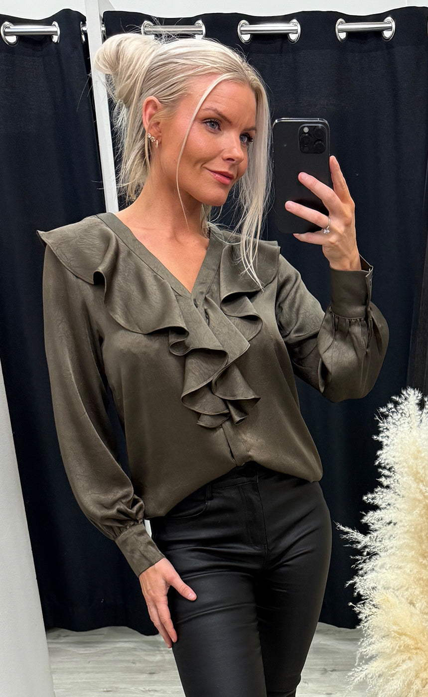 Ella blouse 356 - khaki