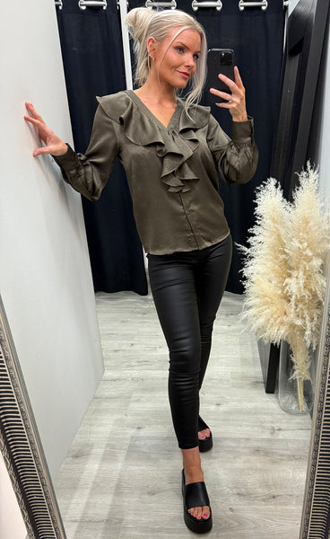 Ella blouse 356 - khaki