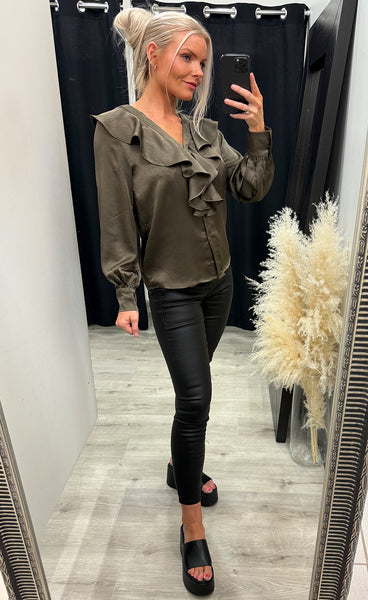 Ella blouse 356 - khaki