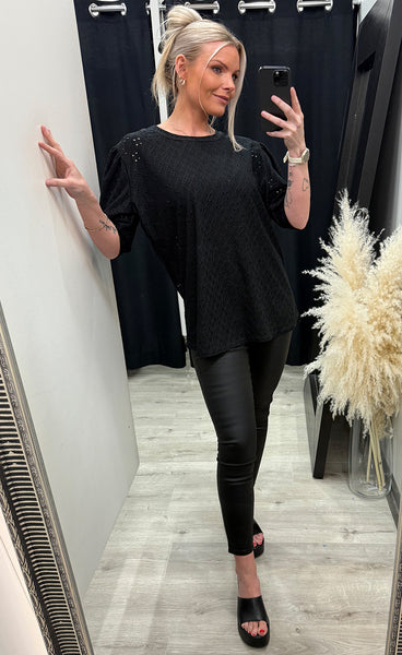 Fioana tee - black