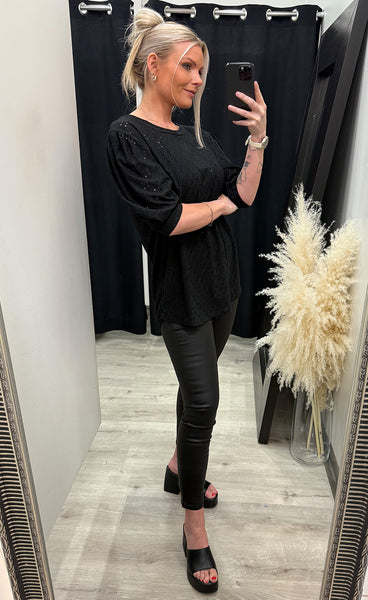 Fioana tee - black