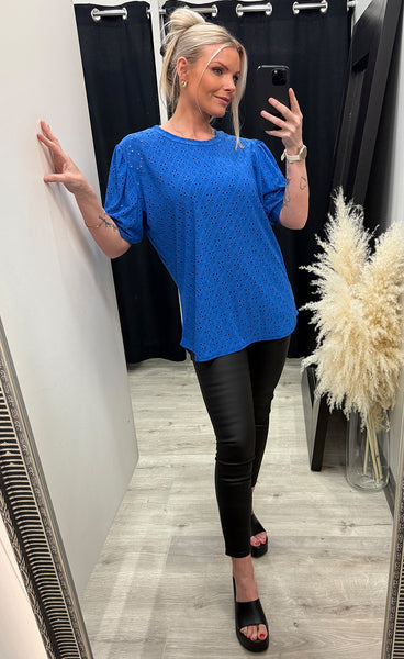 Fioana tee - royal blue