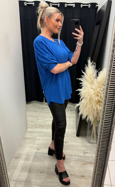 Fioana tee - royal blue