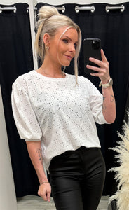 Fioana tee - white