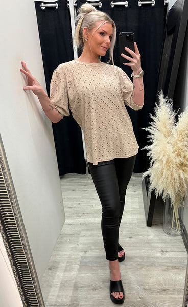 Fioana tee - beige
