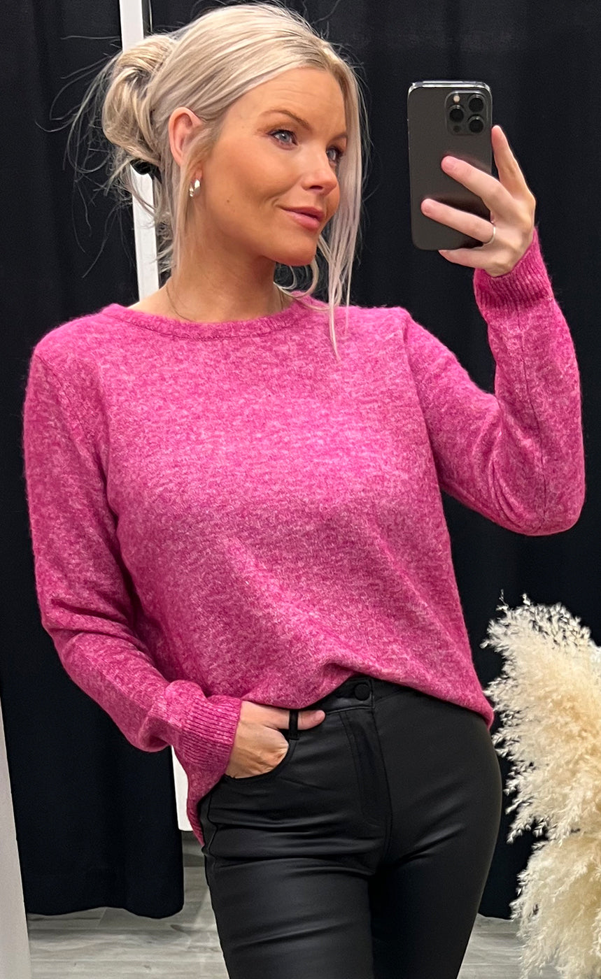 Sanny pullover 1 - camellia rose melange