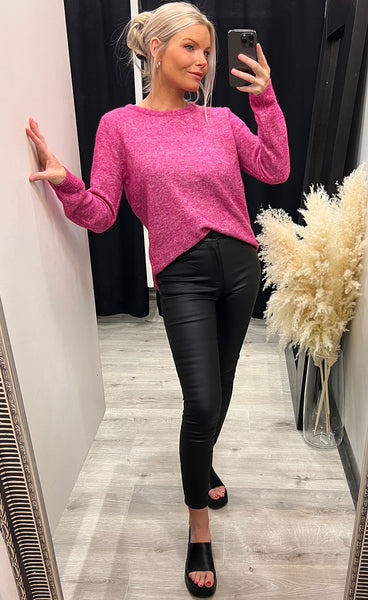 Sanny pullover 1 - camellia rose melange