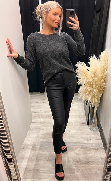 Sanny pullover 1 - charcoal melange